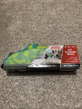 NWT Coleman Pet Flotation Device Medium